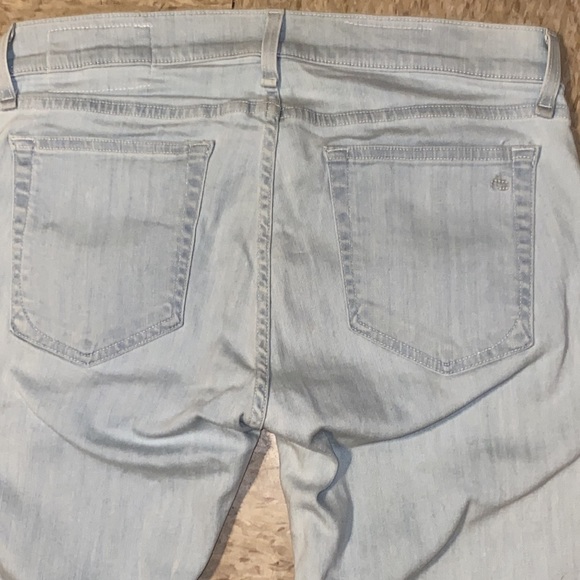 rag & bone NY Standard Issue Fit 1 Skinny Leg Jeans in White Water size 33 - Picture 14 of 16